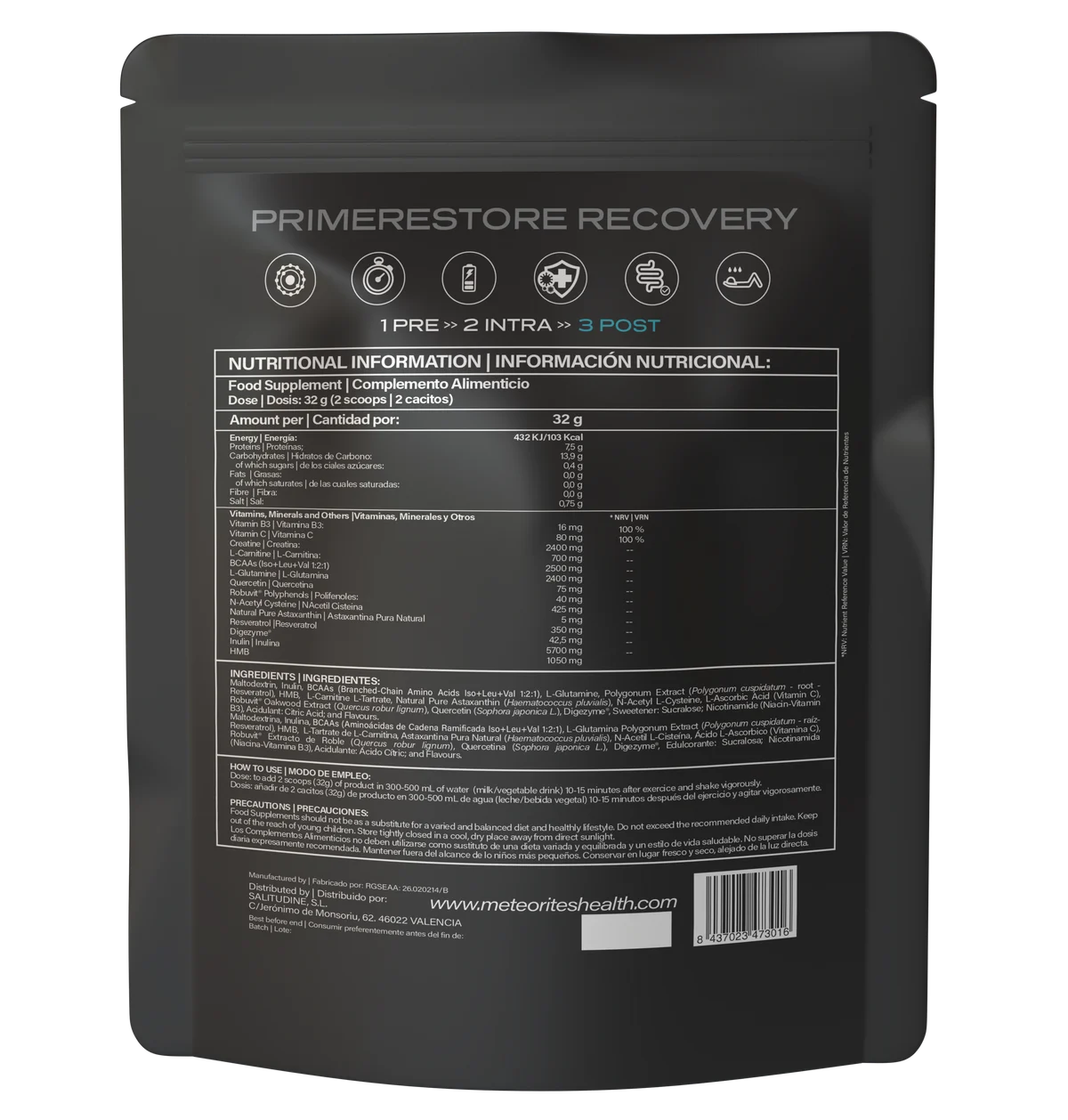 PRIMERESTORE RECOVERY